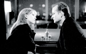 Scarlett Johansson e Bill Murray in una scena del film